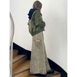 MCP SIDERIPPED OVERLAPケミカルデニムロングスカート | GYDA | 詳細画像27