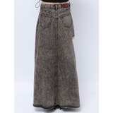 MCP SIDERIPPED OVERLAPケミカルデニムロングスカート | GYDA | 詳細画像31