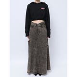 MCP SIDERIPPED OVERLAPケミカルデニムロングスカート | GYDA | 詳細画像37