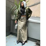 MCP SIDERIPPED OVERLAPケミカルデニムロングスカート | GYDA | 詳細画像6