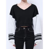 2wayスリーブラインＶネックニットトップス | GYDA | 詳細画像16 