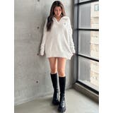 GYGYプレートシャギーポロニットチュニック | GYDA | 詳細画像37 