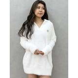 GYGYプレートシャギーポロニットチュニック | GYDA | 詳細画像9 