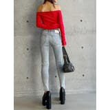 【TINY】オフショルリボンニットトップス | GYDA | 詳細画像35 