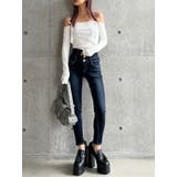 【TINY】オフショルリボンニットトップス | GYDA | 詳細画像40 