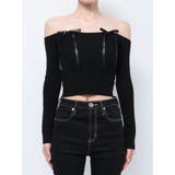 【TINY】オフショルリボンニットトップス | GYDA | 詳細画像44 