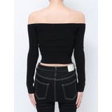 【TINY】オフショルリボンニットトップス | GYDA | 詳細画像46 