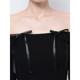 【TINY】オフショルリボンニットトップス | GYDA | 詳細画像47 