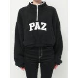 PAZハーフZIPボアショートトップス | GYDA | 詳細画像20 