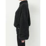 PAZハーフZIPボアショートトップス | GYDA | 詳細画像21 