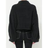 PAZハーフZIPボアショートトップス | GYDA | 詳細画像22 