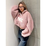 PAZハーフZIPボアショートトップス | GYDA | 詳細画像38 