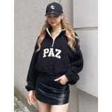 PAZハーフZIPボアショートトップス | GYDA | 詳細画像43 