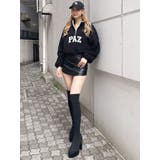 PAZハーフZIPボアショートトップス | GYDA | 詳細画像48 