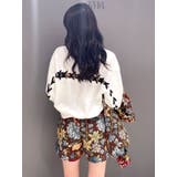 BACKレースアップショートロゴスウェットトップス | GYDA | 詳細画像10