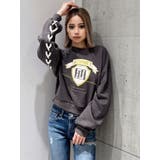 BACKレースアップショートロゴスウェットトップス | GYDA | 詳細画像29