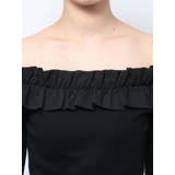 フリルリブトップス | GYDA | 詳細画像36