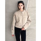 フェイクスウェードエンボスブルゾン | GYDA | 詳細画像29