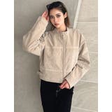 フェイクスウェードエンボスブルゾン | GYDA | 詳細画像30