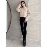 フェイクスウェードエンボスブルゾン | GYDA | 詳細画像34