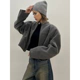 フェイクスウェードエンボスブルゾン | GYDA | 詳細画像4