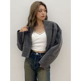 フェイクスウェードエンボスブルゾン | GYDA | 詳細画像9