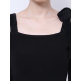 shoulderリボンタイトリブニットワンピース | GYDA | 詳細画像31 