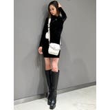 GYGYラインストーンプチハイベロアワンピース | GYDA | 詳細画像16 