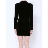 GYGYラインストーンプチハイベロアワンピース | GYDA | 詳細画像19 