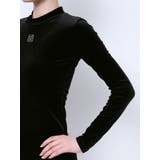 GYGYラインストーンプチハイベロアワンピース | GYDA | 詳細画像21 