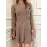 【TINY】ボトルネックニットフレアワンピース | GYDA | 詳細画像10 