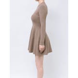 【TINY】ボトルネックニットフレアワンピース | GYDA | 詳細画像17 