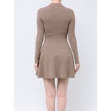 【TINY】ボトルネックニットフレアワンピース | GYDA | 詳細画像18 