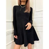 【TINY】ボトルネックニットフレアワンピース | GYDA | 詳細画像4 