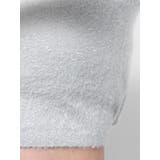 BACK リボンラメシャギーショートニットトップス | GYDA | 詳細画像38 