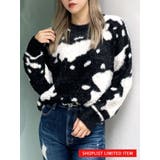 【SHOPLIST限定】カウスポットシャギーニットトップス | GYDA | 詳細画像1