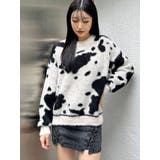 【SHOPLIST限定】カウスポットシャギーニットトップス | GYDA | 詳細画像8