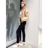 レースラインボリュームスリーブフェイクレザージャケット【SETUP着用可】 | GYDA | 詳細画像23 