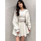 レースラインボリュームスリーブフェイクレザージャケット【SETUP着用可】 | GYDA | 詳細画像26 