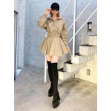 レースラインボリュームスリーブフェイクレザージャケット【SETUP着用可】 | GYDA | 詳細画像47 