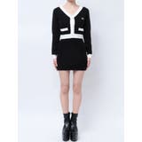 Symmetry GYDAバイカラーアンサンブルワンピース | GYDA | 詳細画像35 