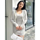 Symmetry GYDAバイカラーアンサンブルワンピース | GYDA | 詳細画像41 