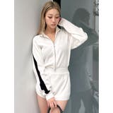 ラインスリーブニットロンパース | GYDA | 詳細画像10 