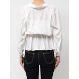 キャミレイヤードオフショルペプラムシャツ | GYDA | 詳細画像27 