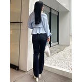 キャミレイヤードオフショルペプラムシャツ | GYDA | 詳細画像35 