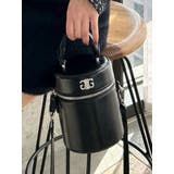 ブラック | Cylindrical 2WAYハンドBAG | GYDA