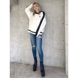 GYDALMATIAN BICOLORニットトップス | GYDA | 詳細画像44