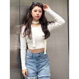 チョーカー付きBACKオープンニットトップス | GYDA | 詳細画像18