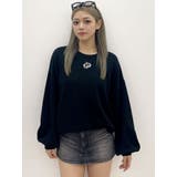 GDロゴLOOSEモチーフニットトップス | GYDA | 詳細画像45