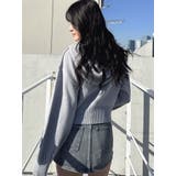 PRESH short ニットパーカー | GYDA | 詳細画像8 